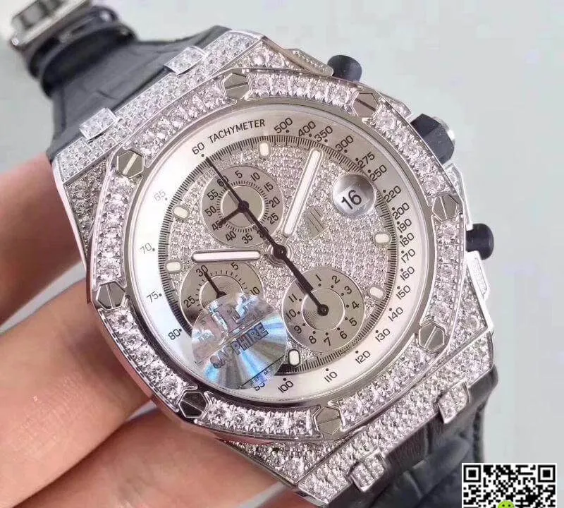 Audemars Piguet Royal Oak Offshore 26067BC.ZZ.D002CR.01 JF Factory 1:1 Best Edition Replica Watch Swiss ETA7750